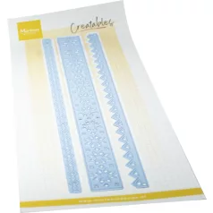   Marianne Design Vágósablon Creatable Nordic Winter Strips (LR0920)  - 1 csomag