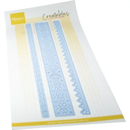 Marianne Design Vágósablon Creatable Nordic Winter Strips (LR0920)  - 1 csomag
