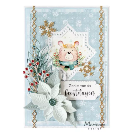 Marianne Design Vágósablon Creatable Nordic Winter Strips (LR0920)  - 1 csomag