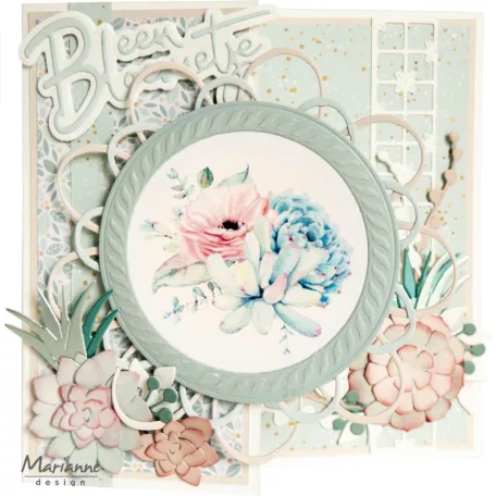 Marianne Design Vágósablon Creatable Wicker Circle (LR0921)  - 1 csomag