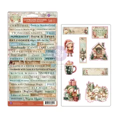   Prima Marketing Twinkle & Treats Chipboard matrica Chipboard Stickers (1 db)