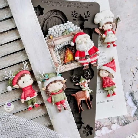 Prima Marketing Twinkle & Treats Öntőforma 5″X8″ Décor Mould (1 db)