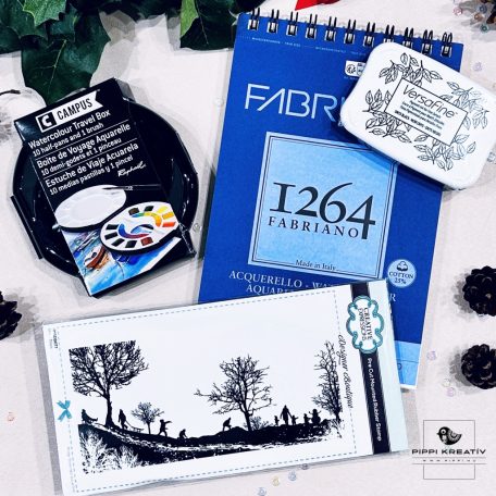 Raphaël Campus akvarell festék készlet - Alkotócsomag Snow Days (1 csomag)