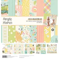   Simple Stories Scrapbook papírkészlet 12" (30 cm) Say Cheese Classic Pooh Baby Collection Kit (1 csomag)