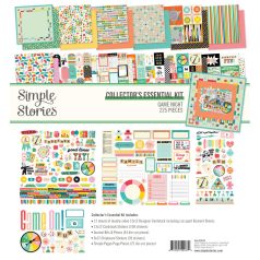   Simple Stories Scrapbook papírkészlet 12" (30 cm) Game Night Collector's Essential Kit (1 csomag)
