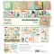 Simple Stories Scrapbook papírkészlet 12" (30 cm) Game Night Collector's Essential Kit (1 csomag)