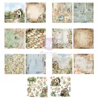   Prima Marketing Homegrown Scrapbook papírkészlet 6" (15 cm) Paper Pad (26 lap)