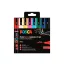 UNI POSCA ecsethegyű dekormarker 1-4 mm PC-5BR (8 db)