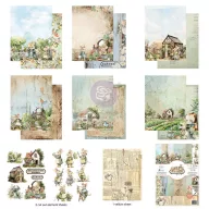   Prima Marketing Homegrown Scrapbook papírkészlet 6"X8" (15x20 cm) Paper Pad (15 lap)