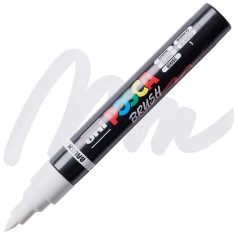   UNI POSCA ecsethegyű dekormarker 1-4 mm PC-5BR FEHÉR (1) 1 db