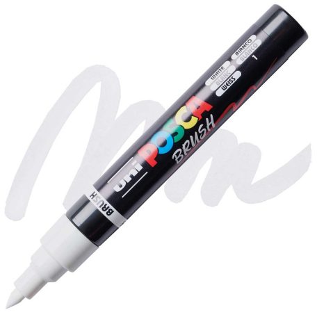 UNI POSCA ecsethegyű dekormarker 1-4 mm PC-5BR FEHÉR (1) 1 db