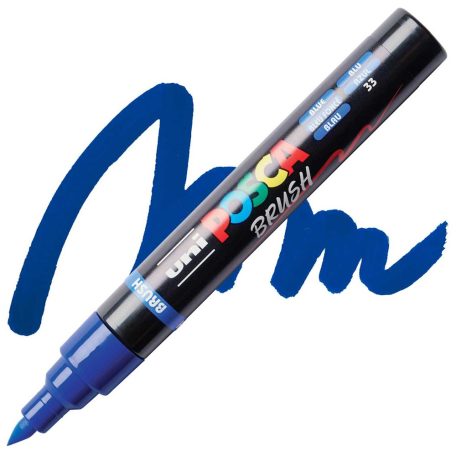 UNI POSCA ecsethegyű dekormarker 1-4 mm PC-5BR KÉK (33) 1 db