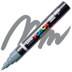   UNI POSCA ecsethegyű dekormarker 1-4 mm PC-5BR SZÜRKE (37) 1 db