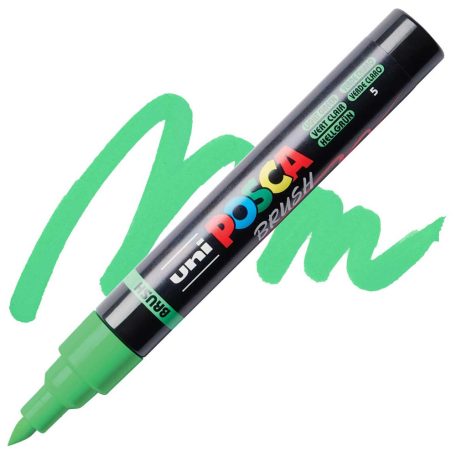 UNI POSCA ecsethegyű dekormarker 1-4 mm PC-5BR VILÁGOSZÖLD (5) 1 db