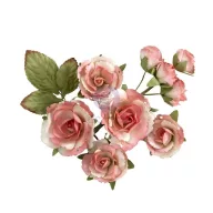   Prima Marketing Homegrown Virág díszítőelem Flowers Garden Rose Blush (1 csomag)