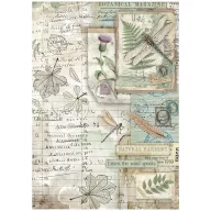   Stamperia Herbarium Silvae Rizspapír A4 Bridge Rice Paper (1 ív)