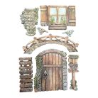 Stamperia Herbarium Silvae Szilikon öntőforma A5 Bridge Silicon Mould (1 db)