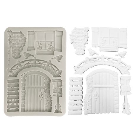 Stamperia Herbarium Silvae Szilikon öntőforma A5 Bridge Silicon Mould (1 db)