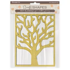   Stamperia Herbarium Silvae MDF alap  Tree Crafty Shapes MDF BLANKS (1 db)