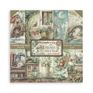   Stamperia Herbarium Silvae Papírkészlet 12" (30 cm)  Paper Pack (10 ív)