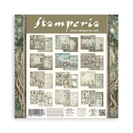   Stamperia Herbarium Silvae Papírkészlet 12" (30 cm)  Paper Pack (10 ív)