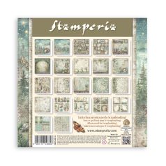   Stamperia Herbarium Silvae Papírkészlet 8" (20 cm) Single Face Maxi Paper Pack (22 ív)