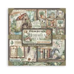   Stamperia Herbarium Silvae Papírkészlet 12" (30 cm) Single Face Maxi Paper Pack (22 ív)