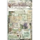 Stamperia Herbarium Silvae Kivágatok  Cards Collection (1 csomag)