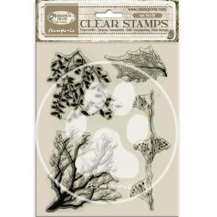   Stamperia Herbarium Silvae Szilikonbélyegző A5 Tree Branches Clear Stamps (1 csomag)