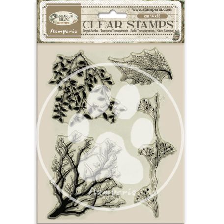 Stamperia Herbarium Silvae Szilikonbélyegző A5 Tree Branches Clear Stamps (1 csomag)