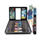 UNI Posca dekormarker vegyes készlet - MANGA HERO 20 db