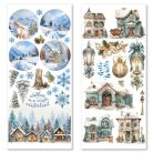 Ciao Bella Art Sticker Matrica készlet 12x26 cm Winterling (5 ív)