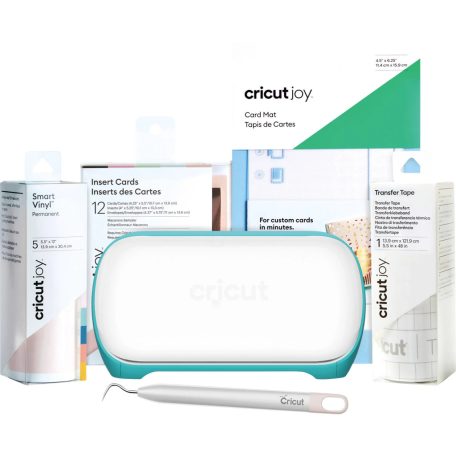Cricut Joy Mini elektromos vágógép kezdőkészlet - Cricut Joy EU Plug Starter Bundle (1 csomag)