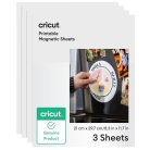 Cricut Nyomtatható mágneslap A4 Printable Magnet Sheets A4 White (3 ív)
