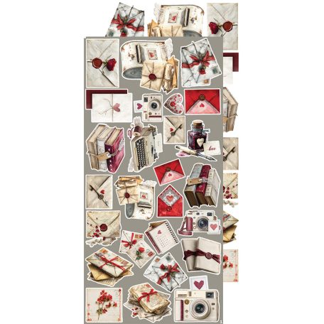 Craft O'Clock Kivágóív In Love Extras to Cut Set (18 ív)