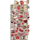 Craft O'Clock Kivágóív In Love Extras to Cut Set (18 ív)