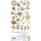 Craft O'Clock Kivágóív Spring Extras to Cut Set (18 ív)