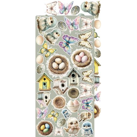 Craft O'Clock Kivágóív Spring Extras to Cut Set (18 ív)