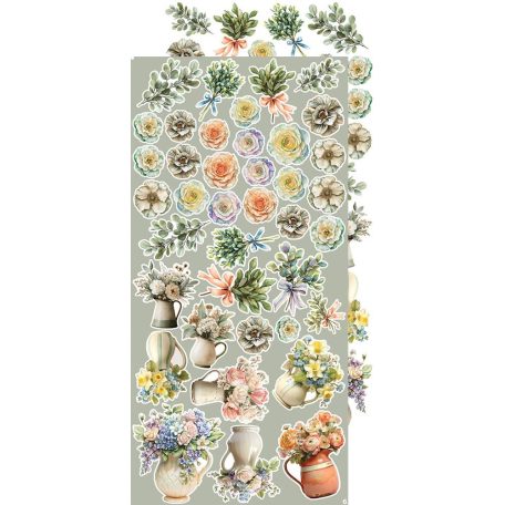 Craft O'Clock Kivágóív Spring Extras to Cut Set (18 ív)