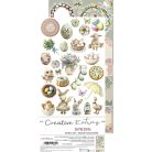 Craft O'Clock Kivágóív Spring Extras to Cut Set (18 ív)