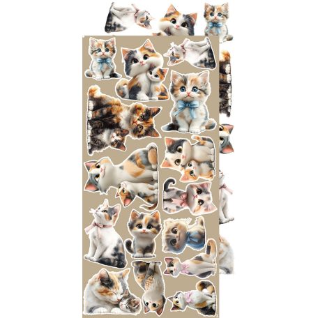 Craft O'Clock Kivágóív Cats Extras to Cut Set (18 ív)