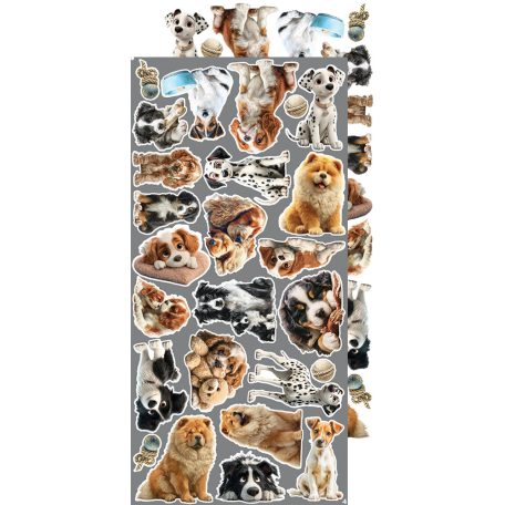 Craft O'Clock Kivágóív Dogs Extras to Cut Set (18 ív)