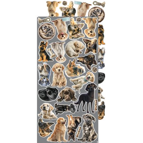 Craft O'Clock Kivágóív Dogs Extras to Cut Set (18 ív)