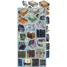 Craft O'Clock Kivágóív Alchemy Extras to Cut Set (18 ív)