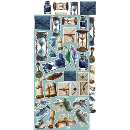 Craft O'Clock Kivágóív Alchemy Extras to Cut Set (18 ív)