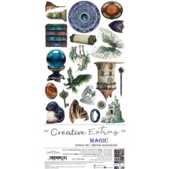   Craft O'Clock Kivágóív Magic Extras to Cut Set (18 ív)