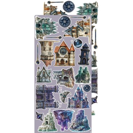 Craft O'Clock Kivágóív Magic Extras to Cut Set (18 ív)