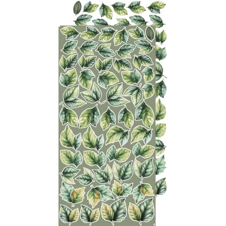 Craft O'Clock Kivágóív Leaves 1 Extras to Cut Set (18 ív)