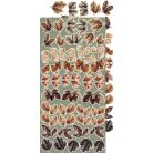 Craft O'Clock Kivágóív Leaves 1 Extras to Cut Set (18 ív)