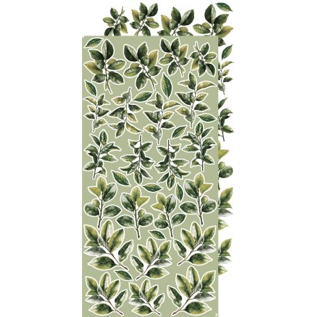 Craft O'Clock Kivágóív Leaves 2 Extras to Cut Set (18 ív)